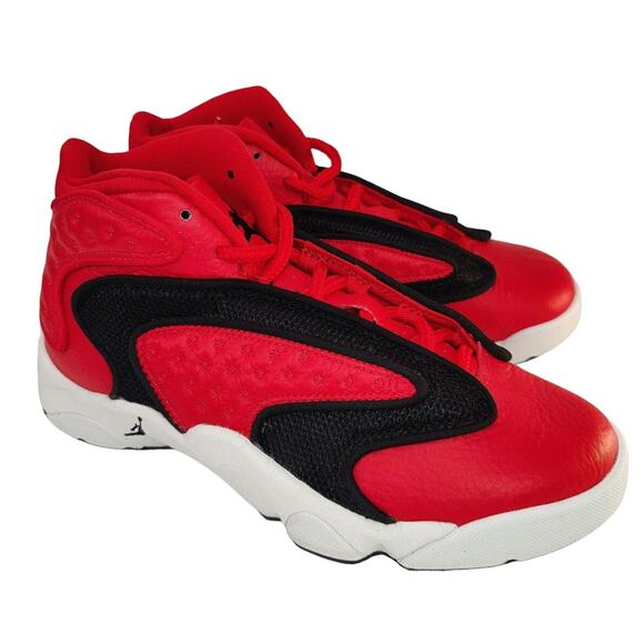 New in box Red and black Nike Jordans sz 6.5 - Picture 1 of 7